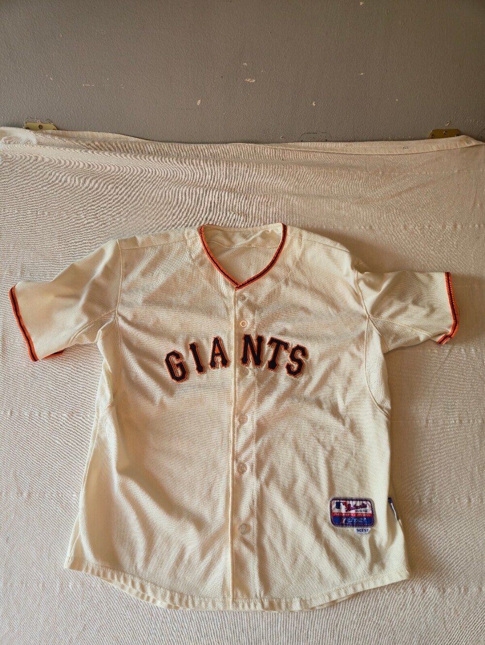 Tim Lincecum #55 Majestic San Francisco Giants Authentic MLB Baseball Jersey 52